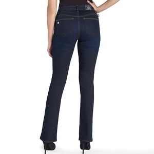 Rock & Republic dark blue denim bootcut jeans - size 4. Worn once!